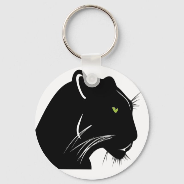Black Panther Keychain (Front)