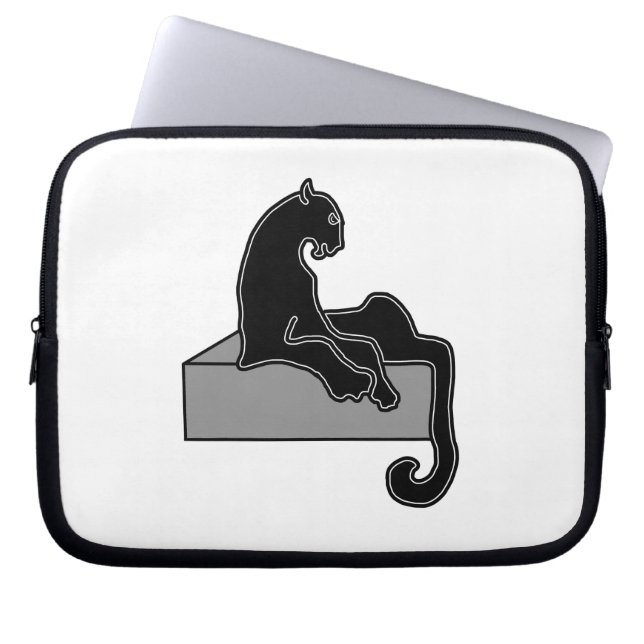 black Panther Laptop Sleeve (Front)
