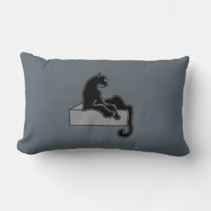black Panther Lumbar Pillow