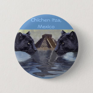 Black Panther Mexico Collection 2 Inch Round Button