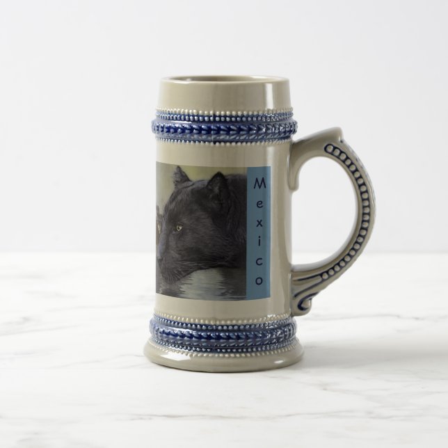Black Panther Mexico Collection Beer Stein (Right)