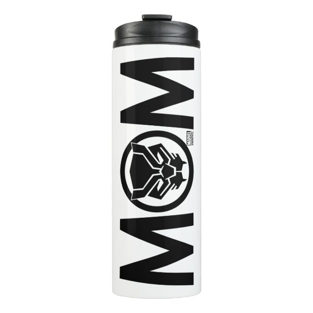 Black Panther Mom Thermal Tumbler (Front)