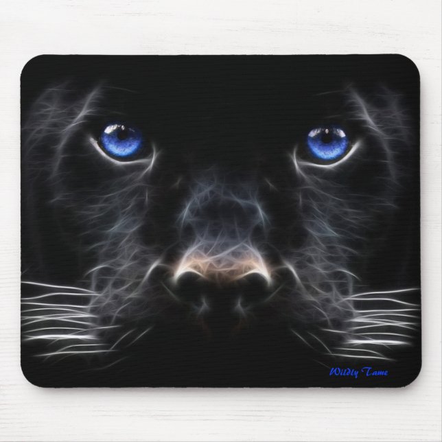 Black Panther Mouse Pad (Front)