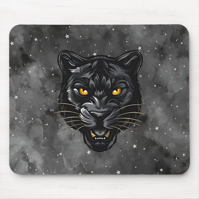 Black Panther Mouse Pad (Front)