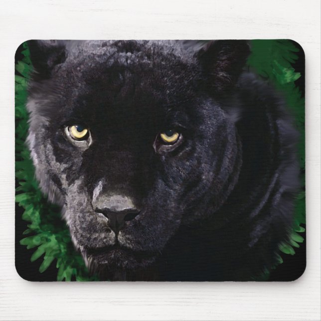 Black Panther Mouse Pad (Front)