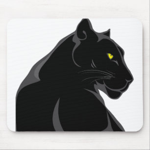 black panther mouse pad