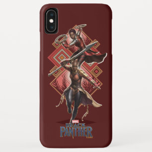 Black Panther   Nakia & Okoye Wakandan Graphic iPhone XS Max Case