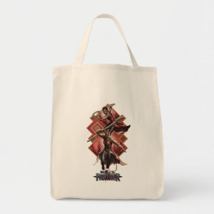 Black Panther   Nakia & Okoye Wakandan Graphic Tote Bag