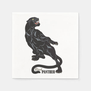 black panther napkin