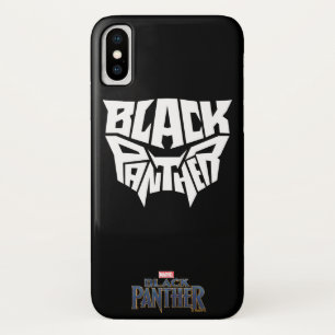 Black Panther   Panther Head Typography Graphic Case-Mate iPhone Case