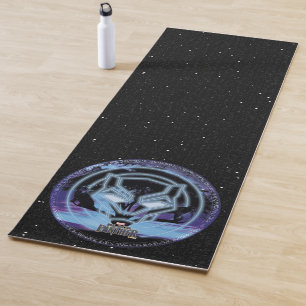 Black Panther   Panther Symbol & Wawa Tree Yoga Mat