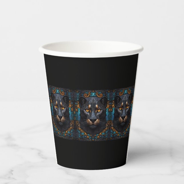 Black Panther Paper Cups (Front)