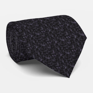 Black Panther Pattern Tie