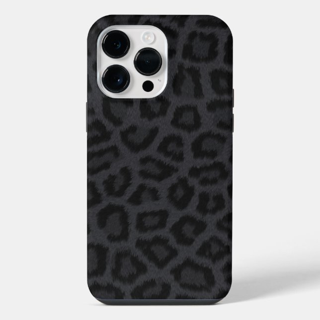 Black Panther Print iPhone Case (Back)