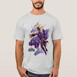 Black Panther Shuri With Dragonflyers T-Shirt