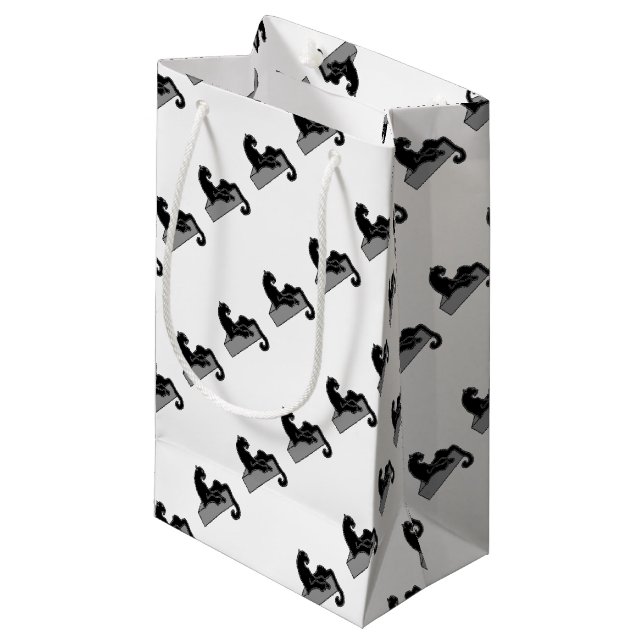 black Panther Small Gift Bag (Front Angled)