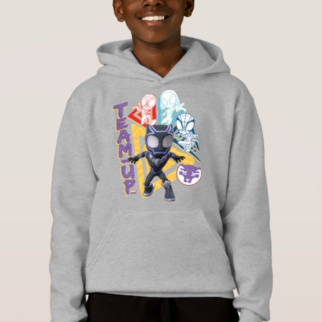Black Panther & Spidey Équipe "Équipe-Ensemble" (Devant)