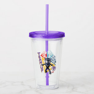 Black Panther & Spidey Team "Team-Up" Acrylic Tumbler