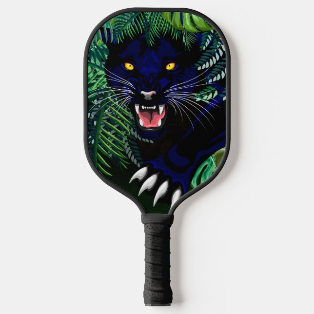 Black Panther Spirit of the Jungle Pickleball Paddle (Front)