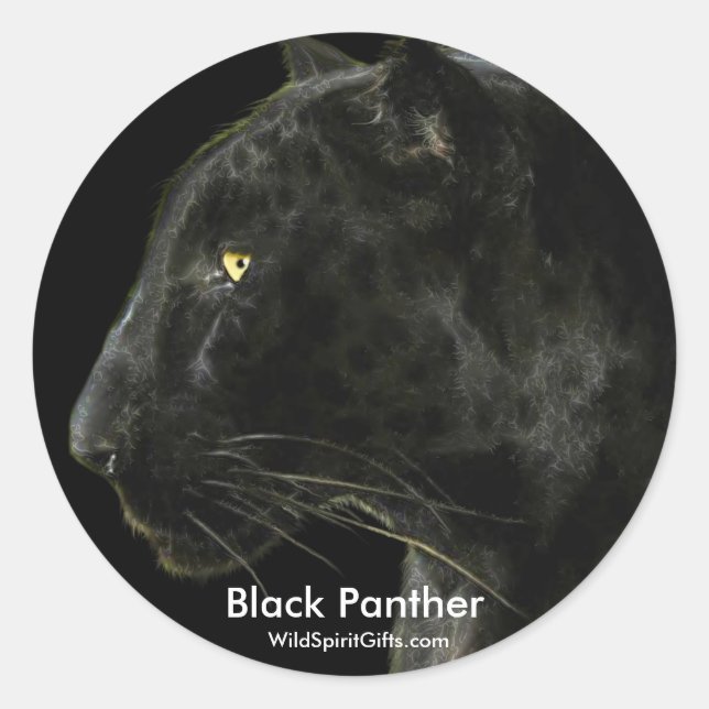 BLACK PANTHER Stickers (Front)