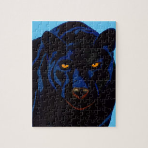 Black Panther Symbolizes Strength and Courage Jigsaw Puzzle