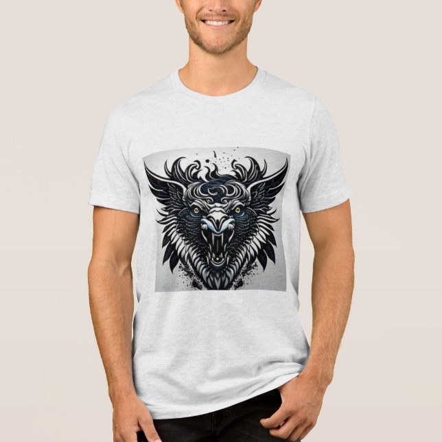 Black Panther t-shirt Tri-Blend Shirt (Front)