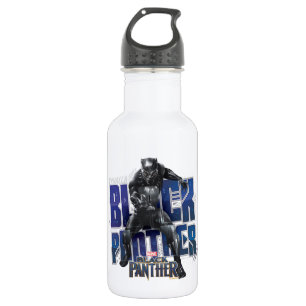 Black Panther   T'Challa - Black Panther Graphic 532 Ml Water Bottle