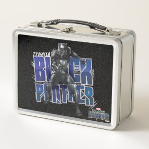 Black Panther   T'Challa - Black Panther Graphic Metal Lunch Box