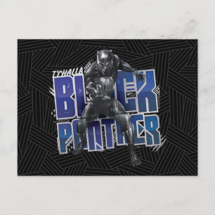 Black Panther   T'Challa - Black Panther Graphic Postcard