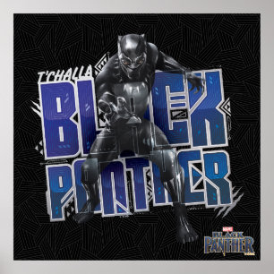 Black Panther   T'Challa - Black Panther Graphic Poster