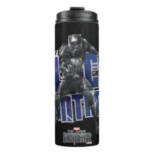 Black Panther   T'Challa - Black Panther Graphic Thermal Tumbler