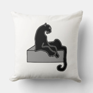 black Panther Throw Pillow