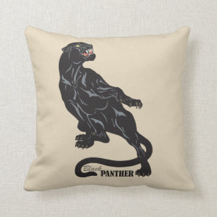 black panther throw pillow