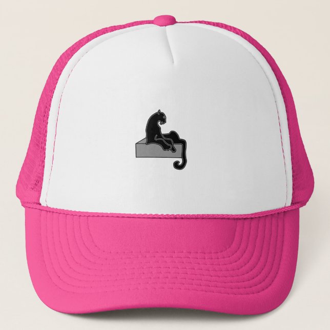 black Panther Trucker Hat (Front)