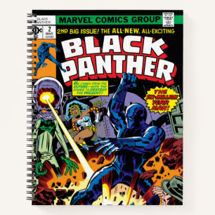 Black Panther Vol 1 Issue #2 Comic Cover Notebook