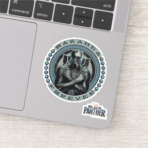 Black Panther   Wakanda Forever Badge