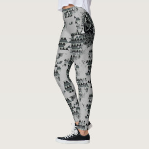Black Panther   "Wakanda Forever" Graphic Leggings