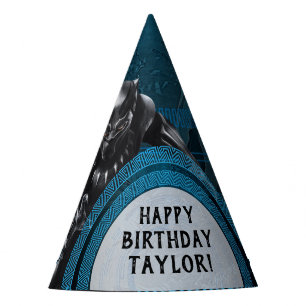 Black Panther Wakandan Tribe Birthday Party Hat