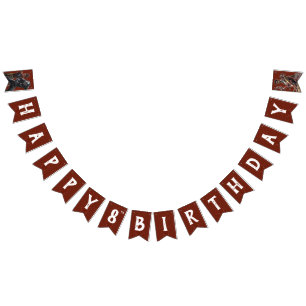 Black Panther Wakandan Warriors Birthday Bunting Flags