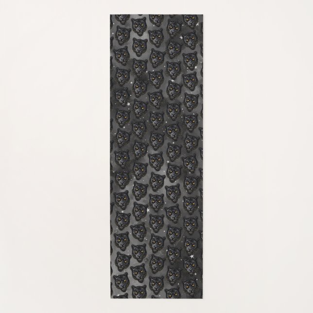 Black Panther Yoga Mat (Front)