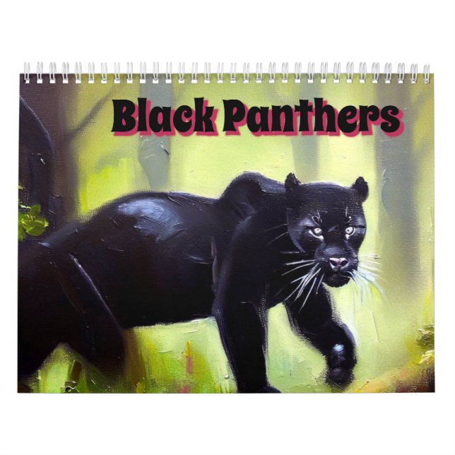 Black Panthers Calendar (Cover)