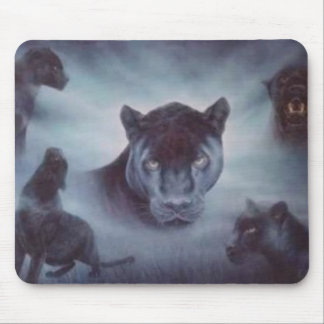 black panthers mouse pad