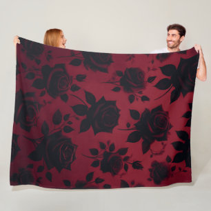 Black Paradise 60x80 Fleece Blanket