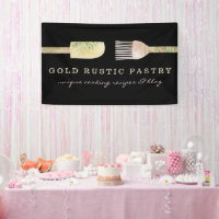 Black Pastry eucalyptus leaf spoon spatula
