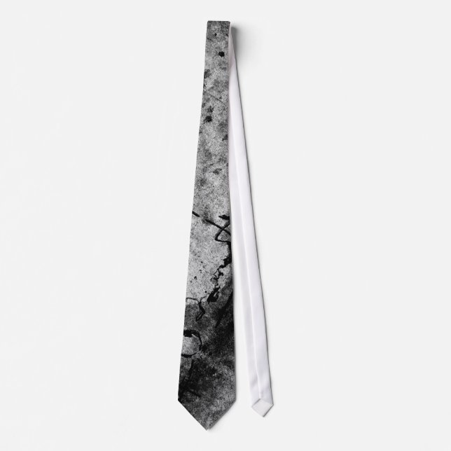 Black Pattern II Tie (Front)
