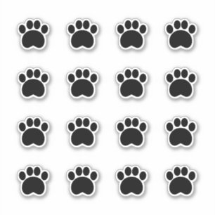 Black paw print