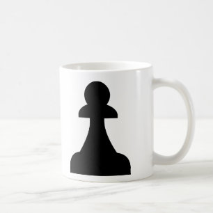Black Pawn (1/8) Coffee Mug