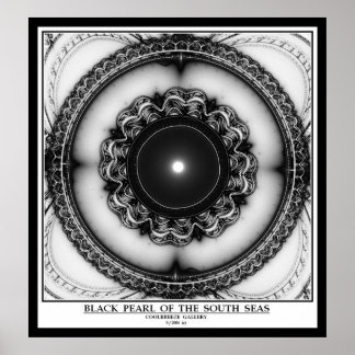 BLACK PEARL OF THE SOUTH SEAS POSTER