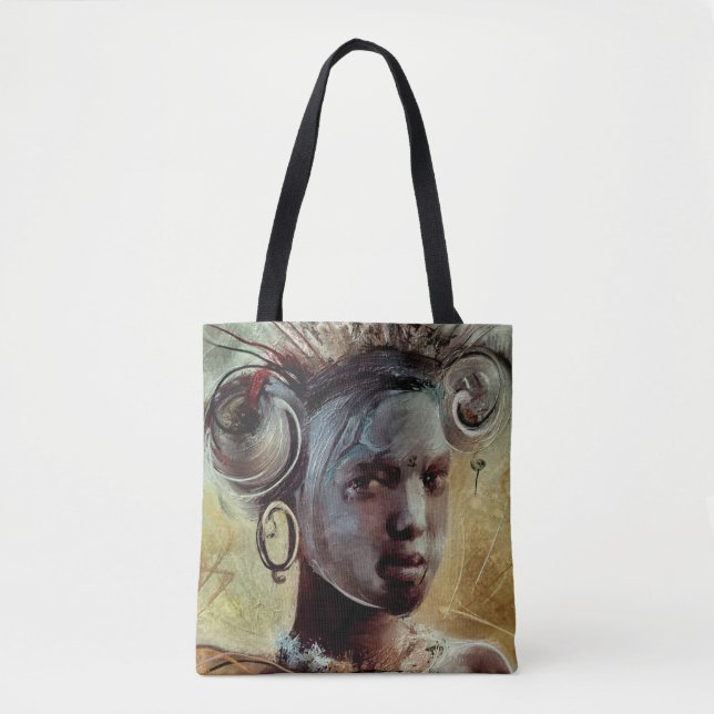 Black Pearl Tote Bag (Front)
