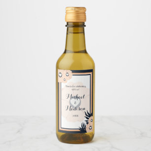 Black Pearl Watusi Tacao Mini Wine Bottle Label